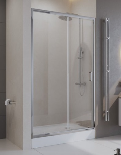 Душевая дверь в нишу BelBagno Uno UNO-195-BF-1-130-C-Cr