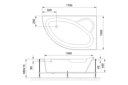 Акриловая ванна Royal Bath ALPINE RB819102R