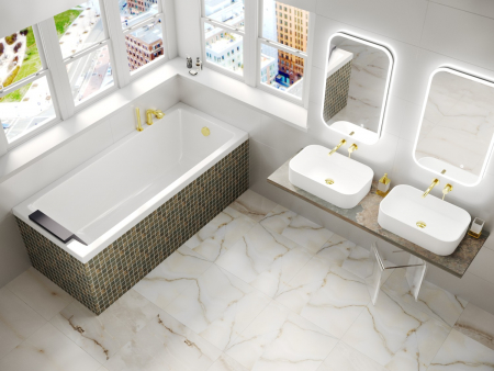 Акриловая ванна WHITECROSS Wave 120x70