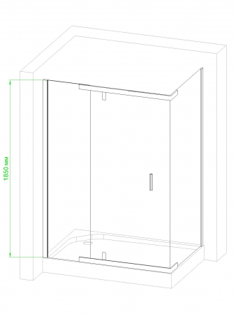 Душевой уголок Royal Bath RB HPVD-T 90x70