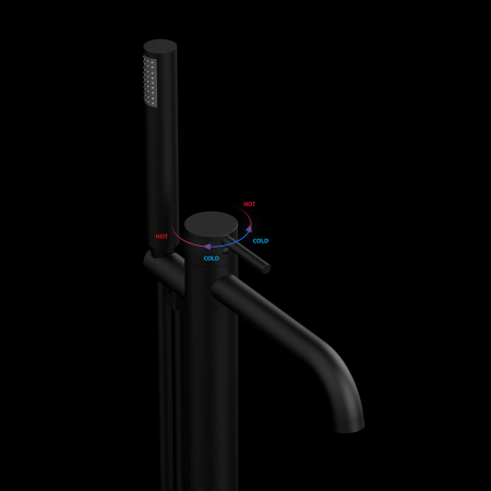 Смеситель для ванны напольный Vincea Desire VTF-1DMB