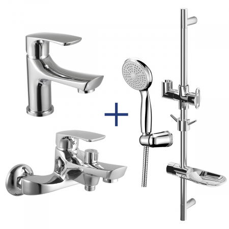 Комплект смесителей Lemark Plus Shape LM1780C "3 в 1""