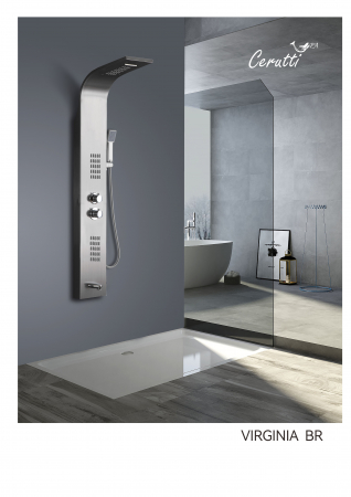 Душевая панель Cerutti SPA VIRGINIA BR CT9983