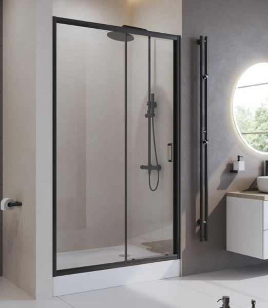 Душевая дверь BelBagno UNO-195-BF-1-130-C-NERO
