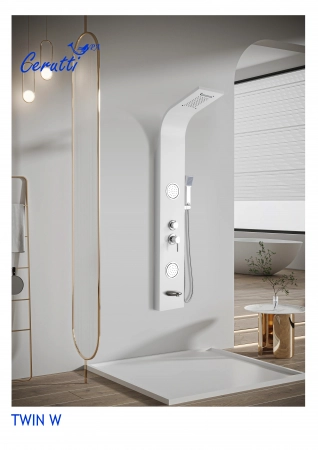 Душевая панель Cerutti SPA TWIN W CT9985