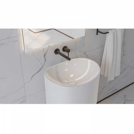 Раковина WHITECROSS Stella 50x40 (белый глянец)