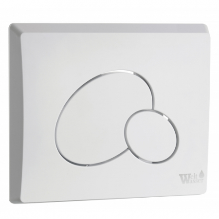 Кнопка смыва WeltWasser WW MARBERG 410 RD GL-WT