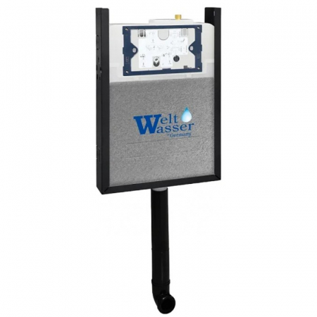 Комплект WeltWasser инсталляция + унитаз AMBERG 404 + GELBACH 002 GL-WT + AMBERG RD-MT CR