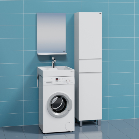 Раковина СанТа Юпитер мини 50x9x60, над стиральной машиной 