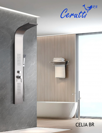 Душевая панель Cerutti SPA CELIA BR CT10406