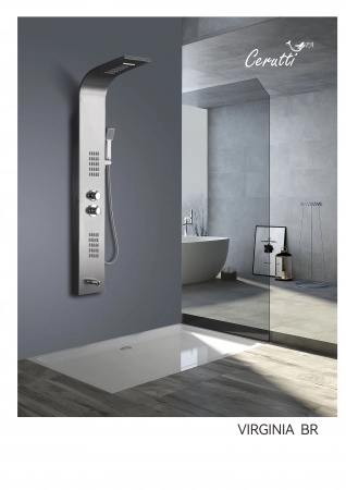 Душевая панель Cerutti SPA VIRGINIA BR CT9983
