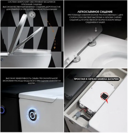 Унитаз Cerutti SPA Disgrazia Pulse CT7269