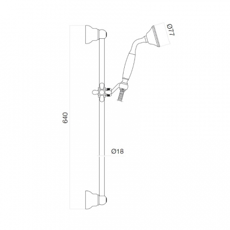 Душевой гарнитур Webert Shower Set AC0385010