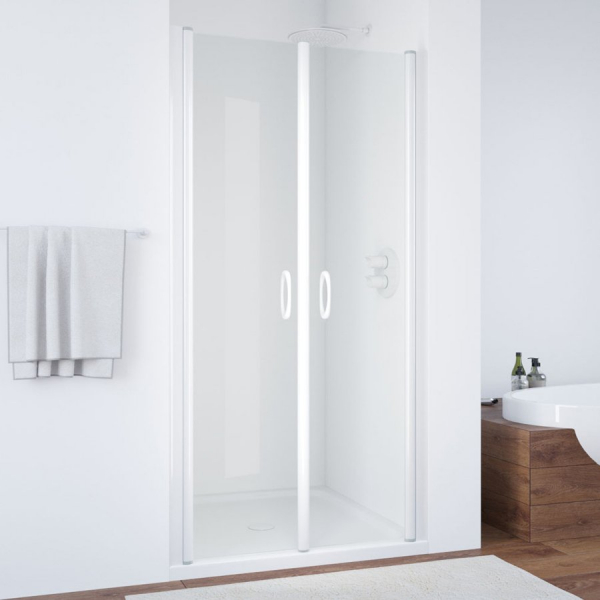 Душевая дверь в нишу Vegas Glass Е2Р NOVO 75 01 01