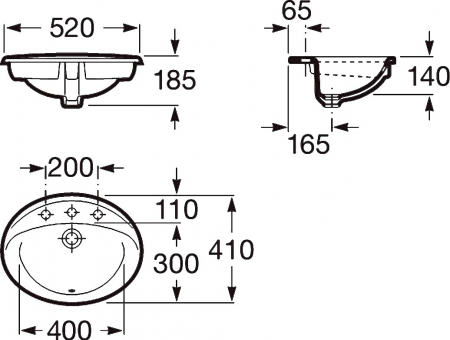 Раковина Roca Rodeo 327866000
