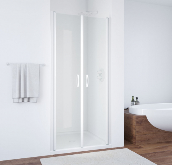 Душевая дверь в нишу Vegas Glass Е2Р NOVO 75 01 01